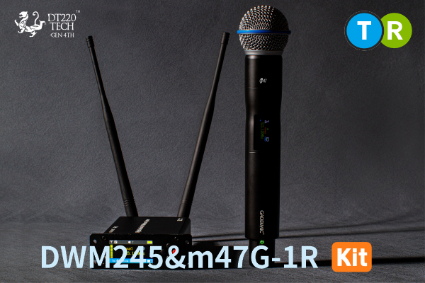 Digital UHF Wireless MIC - 1 CH Kit [m47 capsule] [2025]