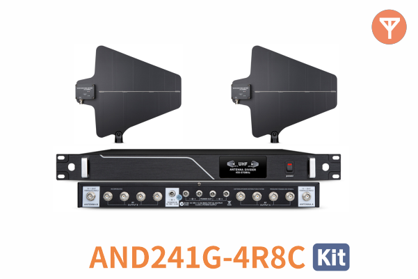 Antenna Distributor & Anttenna Kit - 4 Route 8 Channel