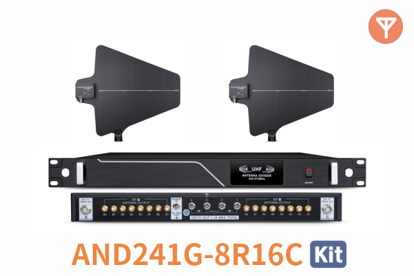 Antenna Distributor & Anttenna Kit - 8 Route 16 Channel