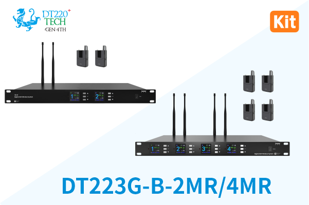 Digital UHF Wireless System - 2CH/4CH Bodypack Kit [2026 MR]