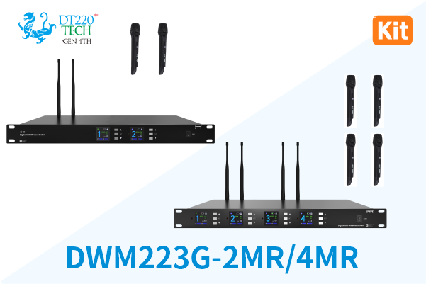 Digital Wireless Mic. Kit - 2CH/4CH Handheld MIC [223 MR]