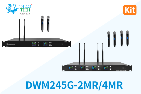 Digital Wireless Mic. Kit - 2CH/4CH Handheld MIC [245 MR]