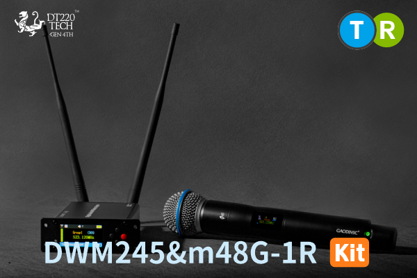 Digital UHF Wireless MIC - 1 CH Kit [m48 capsule] [2025]